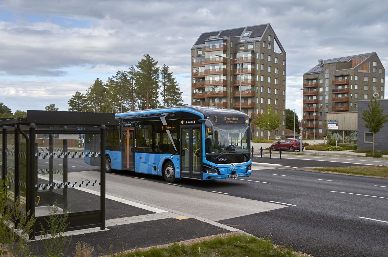 Buss i Skövde