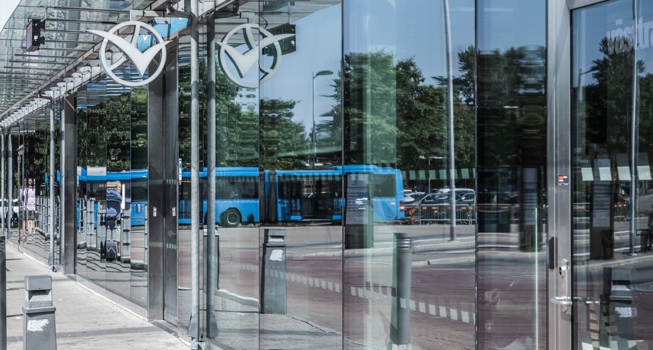 Västtrafikbutik vid Frölunda torg